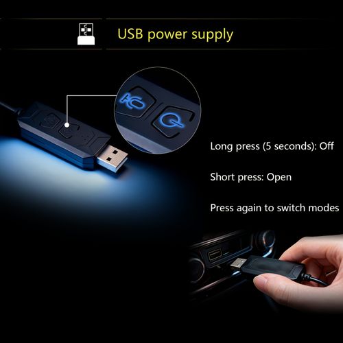 Front Windshield  Car Strip Lights
