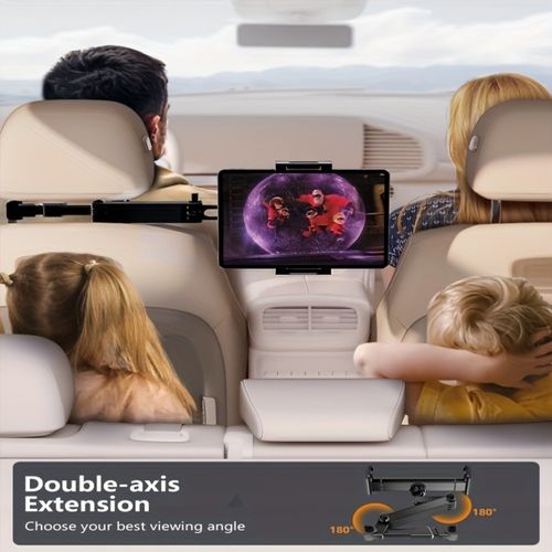 Car Rear Headrest Tablet Phone Holder