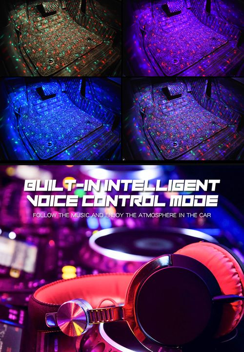 Car LED Lights Interior Auto Sensor