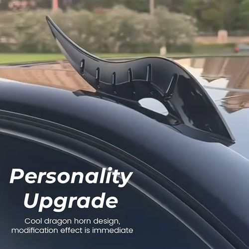 2ps  CAR Dragon Horn Decorative