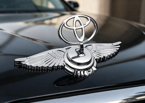 Toyota Eagle Wing Hood Emblem