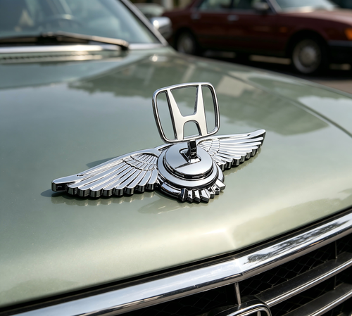 Honda Eagle Wing Hood Emblem