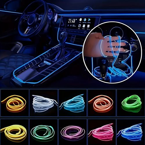 Automotive Interior Light 3m Ambient Lighting✨👨‍❤️‍👨