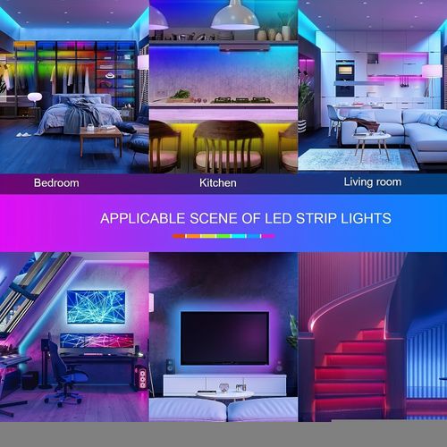 RGB LED Lights with App And Remote Control💓