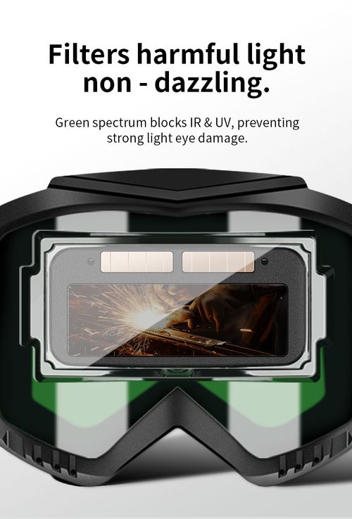 Harley-style welding goggles