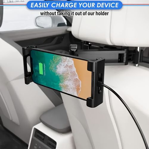 Car Rear Headrest Tablet Phone Holder