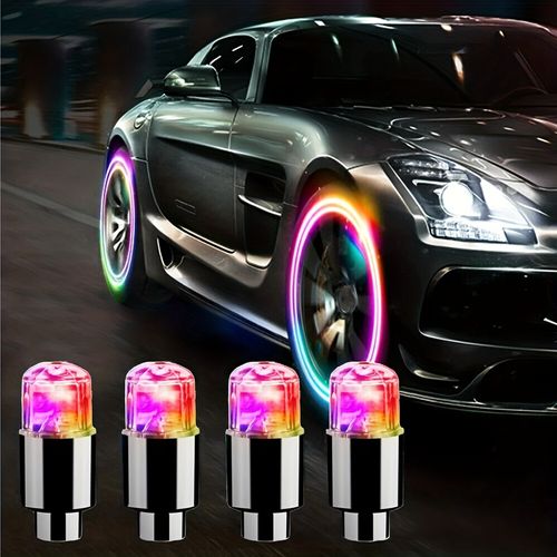 Wheel Light Caps for Vehicles