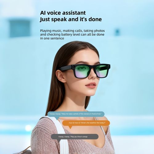 AI Smart Glasses with Built-in Camera