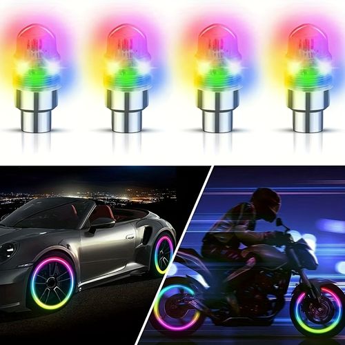 Wheel Light Caps for Vehicles