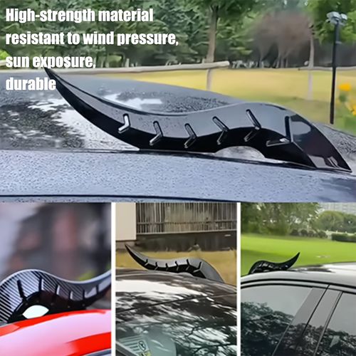 2ps  CAR Dragon Horn Decorative