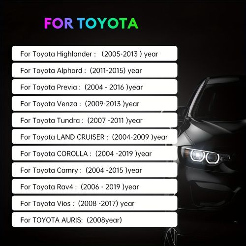 Toyota Illuminated Crystal Shift Knob