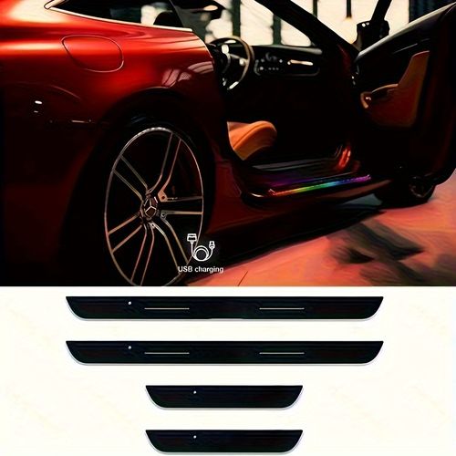 Toyota 4Pcs LED Car Door Sill Welcome Lights