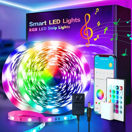 RGB LED Lights with App And Remote Control💓