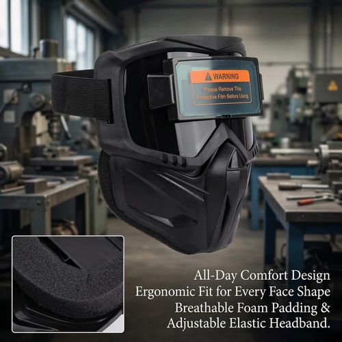 Harley-style welding goggles