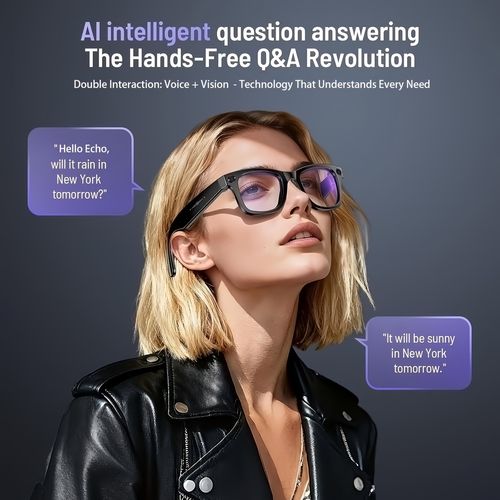 AI Smart Glasses with Built-in Camera