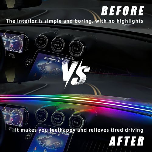 Front Windshield  Car Strip Lights