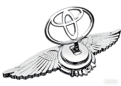 Toyota Eagle Wing Hood Emblem