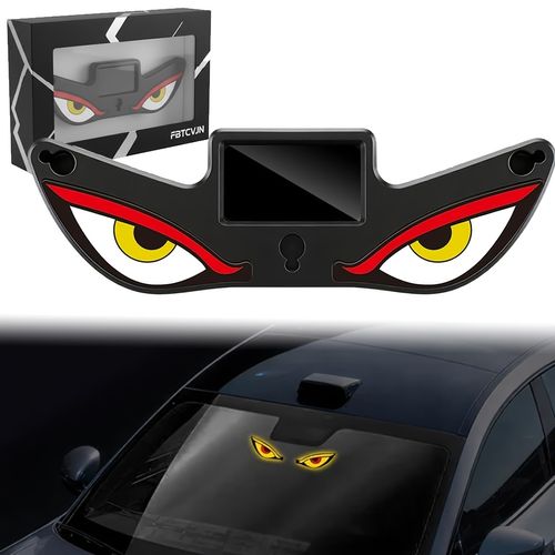 Solar Demon Eye LED Car Window Light