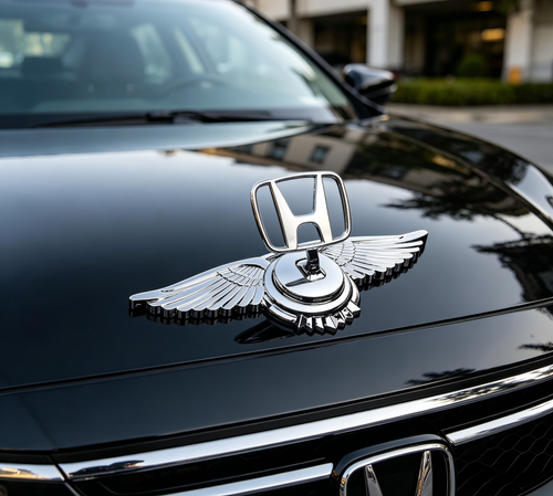 Honda Eagle Wing Hood Emblem