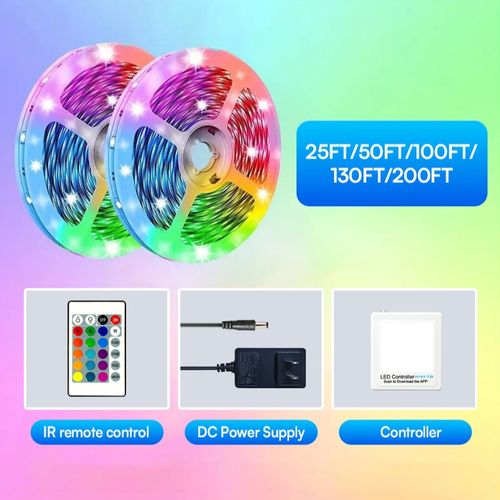 RGB LED Lights with App And Remote Control💓