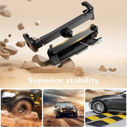 Car Rear Headrest Tablet Phone Holder