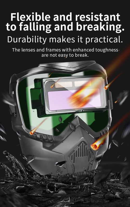 Harley-style welding goggles