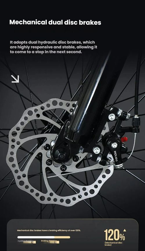 Mountain Bike 26 Inch 24-Speed High-Carbon Steel Frame Dual Suspension Fork Dual Disc Brake Adjustable Ergonomic Seat for Men Women Adults Lightweight Outdoor Cycling Bicycle Gray