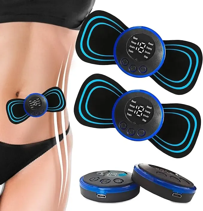 Full Body Sports Massager for Abdomen, Shoulder, Neck, Whole Body, Portable Mini Massage Patch