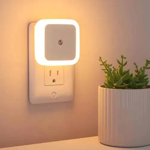 6Pcs Recessed Motion Sensor LED Night Lights Wall Lamp For Home Indoor Use