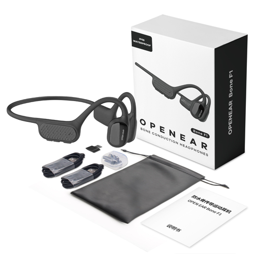 ALOVA Portable Sports Headphones Waterproof Bluetooth OEM Custom LOGO Bone Conduction Earphones