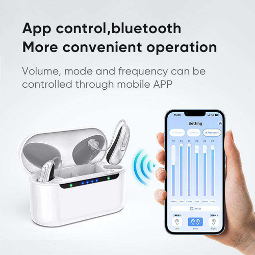 Wholesale Smart App Digital 16 Channels Rechargeable Bte Cic Invisible Digital Ear Wireless Hearing Aid Enhancer