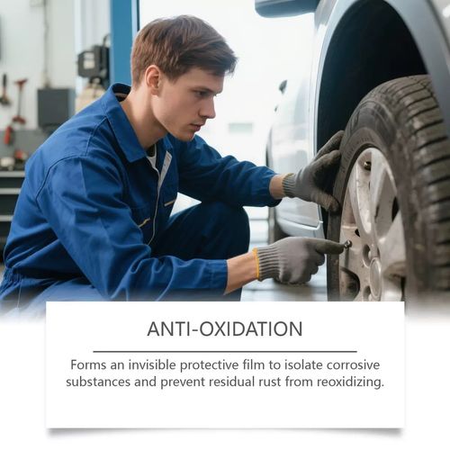 Automotive Rust Remover Spray-Duty Iron Remover Spray - Fast-Acting Rust & Iron Converter, Safe for All Automotive Paints, Wheel Rim, Motorcycles, RV, Boat, Restores Metal Surfaces