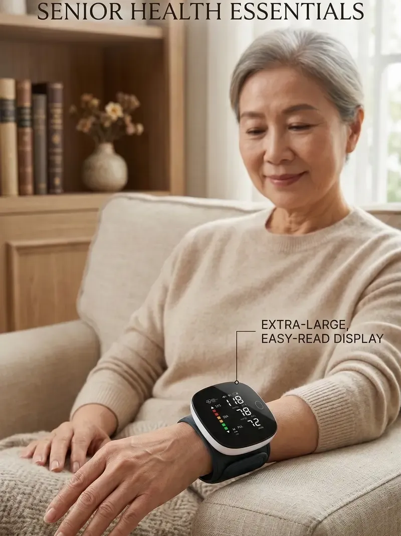 Household sphygmomanometer, health care, wristband sphygmomanometer, digital blood pressure monitor, heart rate and pulse meter, healthcare kit