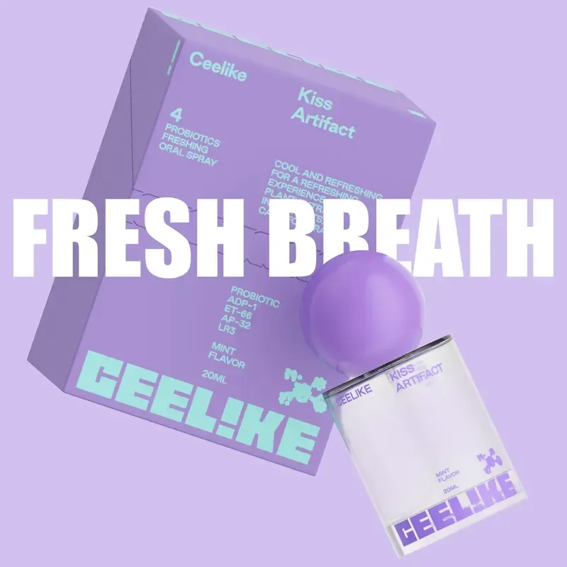 CEELIKE Probiotic Oral Spray 20ml - Fresh Breath & Oral Care, Sugar-Free, Portable, Long-Lasting Freshness