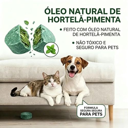 Bolas Repelentes de Roedores de Hortelã-Pimenta Sem Pesticidas (Pacote com 12), Repelente Natural de Ratos e Insetos para Casa e Garagem, Interior e Exterior, Seguro para Animais de Estimação