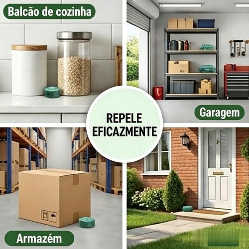 Bolas Repelentes de Roedores de Hortelã-Pimenta Sem Pesticidas (Pacote com 12), Repelente Natural de Ratos e Insetos para Casa e Garagem, Interior e Exterior, Seguro para Animais de Estimação