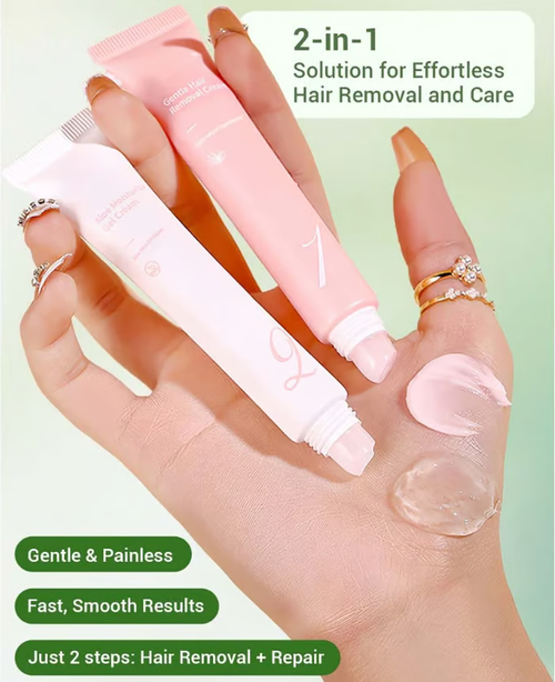 BUY 1 GET 1 FREE-Hair Removal Cream Kit for Women