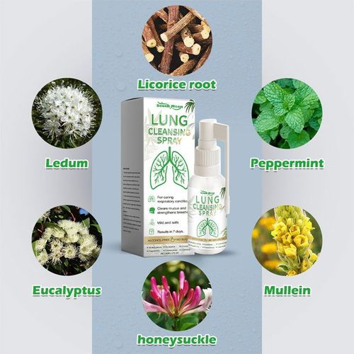 100% Herbal Ingredients Quickly Relieve - Effectively clean your lungs and airways