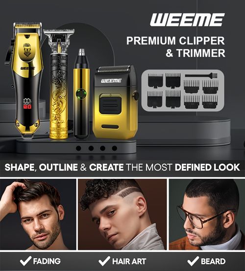 Electric shaver, hair clipper