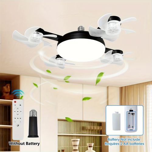Five-blade ceiling fan light