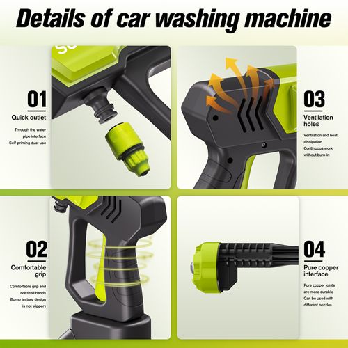 High-pressure water gun