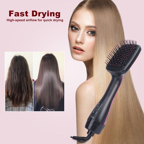 2-in-1 hair dryer brush