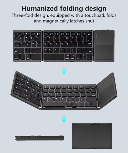 Foldable Bluetooth Keyboard