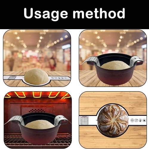 Bread Baking Sheets Reusable Non-stick Baking Bread Pad Mat with Long Handle for Dough Pastry