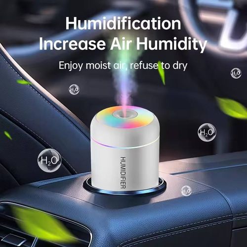 Portable 180ml USB Mini Air Humidifier with LED Night Light Mute Colorful Cup Intelligent Fragrance Spray