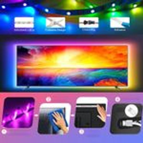 10M LED Strip Light RGB 5V APP Remote Control For Party