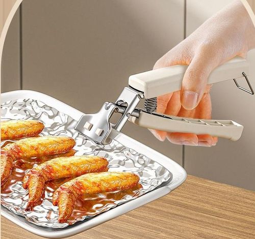 New Anti-Scald Silicone High-Temperature Resistant Kitchen Clip Non-Slip Utensil Rest for Dish Plate Baking Pan