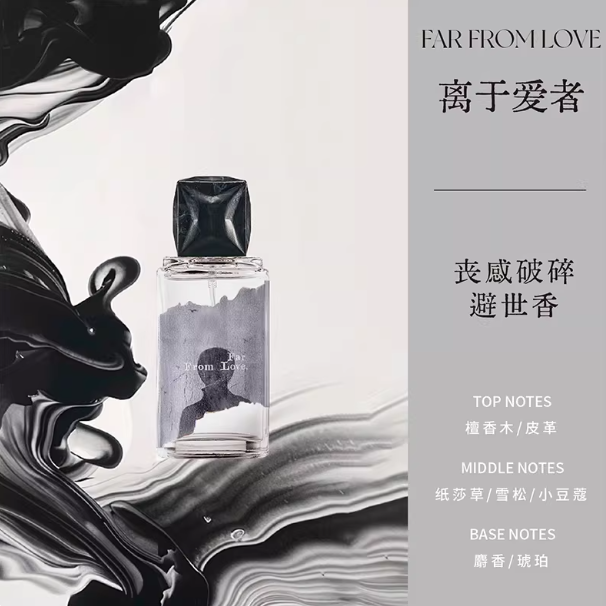 未知氣味荒野玫瑰離於愛者小眾香水男女淡香長效禮盒實用高級禮物