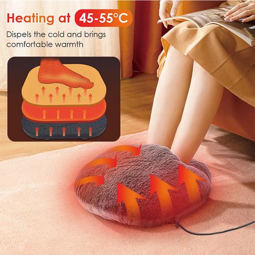 Electric foot warmer pad