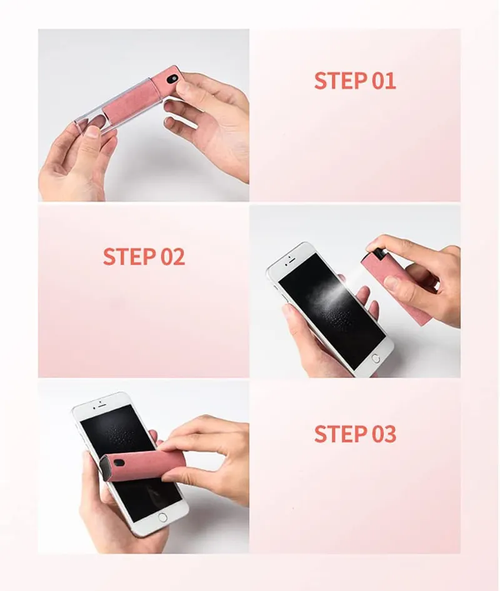 Mobile phone and tablet screen cleaner